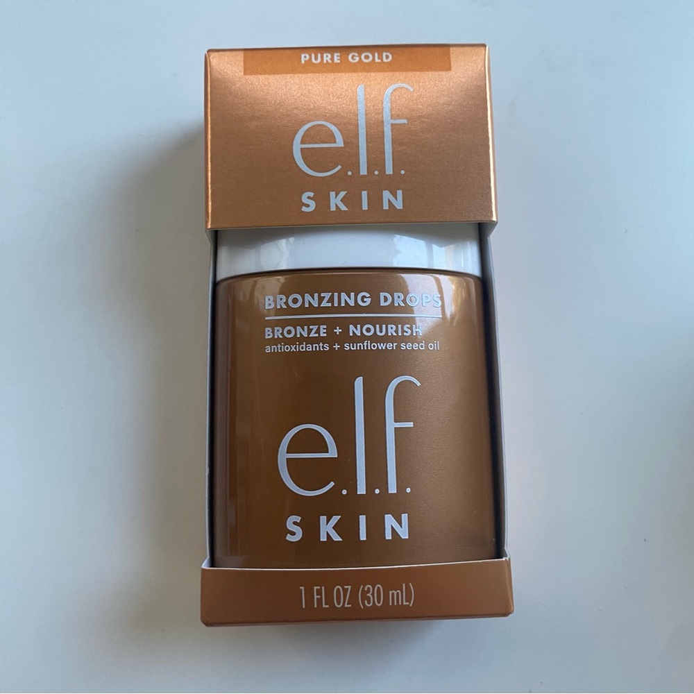 [NWT] e.l.f. beauty Bronzing Drops Tinted Serum